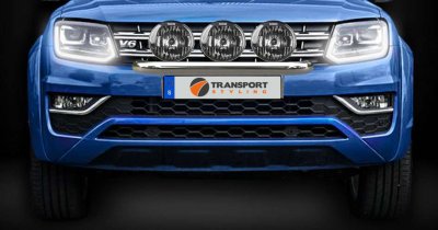 Stainless steel extra light bracket for Volkswagen Amarok from 2011-/2017-