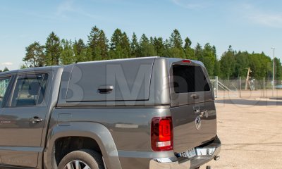 Force Pro hardtop canopy with opening side hatches for VW Amarok from 2011-/2017-