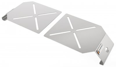 Roof brackets for warning light ramp for Volkswagen Amarok from 2011-2020