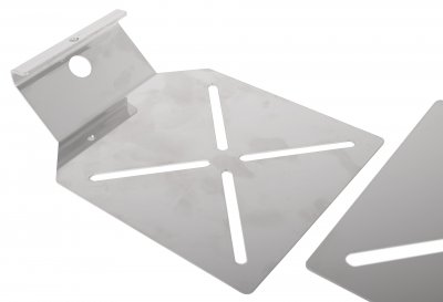 Roof mounts for warning light ramp for Volkswagen Amarok from 2011-2020