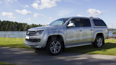 Stainless steel small step side bars for VW Amarok 2011-