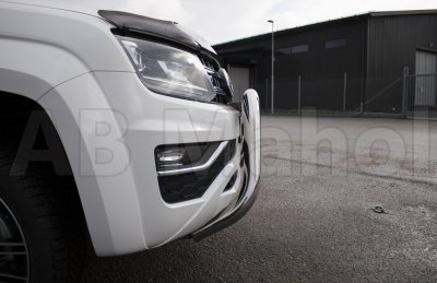 Low Stainless Steel Bull Bar for VW Amarok V6 2017-