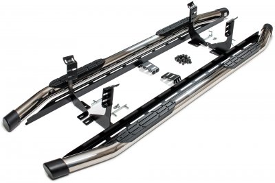 Side bars Volkswagen Amarok 2011-2020 | High-gloss polished