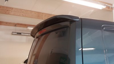 Roof spoiler Volkswagen Transporter T6 from 2016-2019 | Tailgate