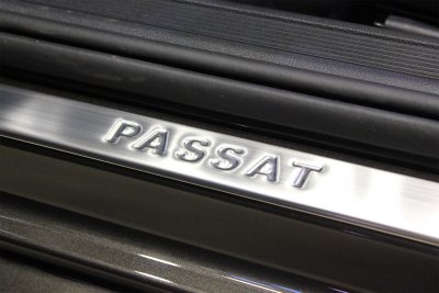 Stainless steel step guard for Volkswagen Passat from 2005-2014