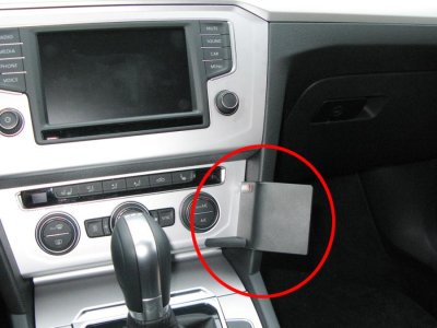 Mobile holder Volkswagen Arteon from model year 2017-2020
