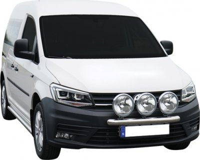 Extra light bracket in stainless steel for VW Caddy 2016-2020