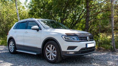 Aluminum steps for Volkswagen Touareg from 2002-2010