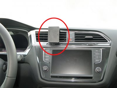 Mobile phone holder Volkswagen Tiguan from 2016-2023