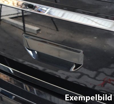 Stainless steel tailgate door handle (Gun Metal Black) for VW Transporter T6 2016-
