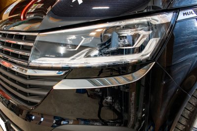Headlight details Volkswagen Transporter T6.1 from 2020-2024