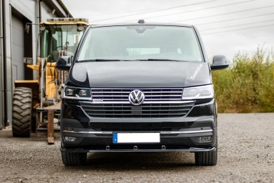 Front splitter for Volkswagen Transporter T6.1 from 2020-2024