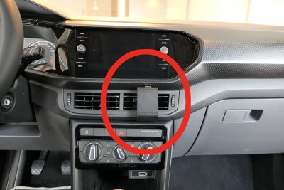 Mobile phone holder Volkswagen T Cross from 2019-