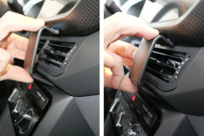 Mobile phone holder for Volkswagen T-Cross from 2019-