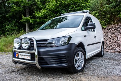 Stainless steel bull bar for Volkswagen Caddy from 2016-2020
