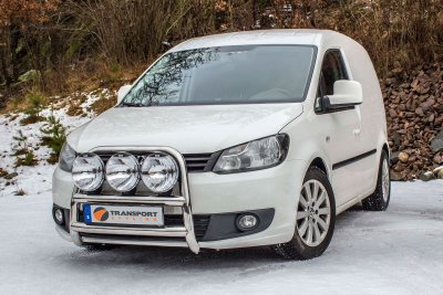 Stainless steel bull bar for Volkswagen Caddy from 2016-2020