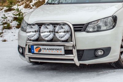 Stainless steel bull bar for Volkswagen Caddy from 2016-2020
