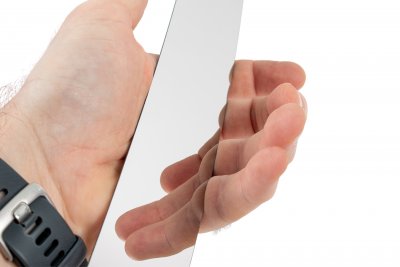 Rear door moldings Volkswagen Crafter from 2017- with rear view camera.