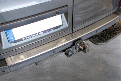 Brushed Rear guard Crafter (Volkswagen) 2017-