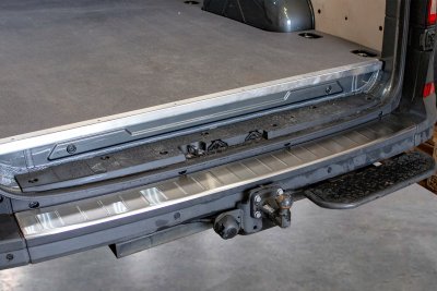 Brushed Rear guard Crafter (VW) 2017-