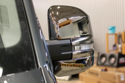 Spegelkåpor i ABS-plast MAN TGE 2017-
