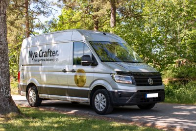 Bonnet guard Volkswagen Crafter from 2017-