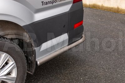 Stainless steel rear protection tube VW Crafter 2017-