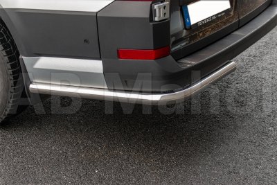 Stainless steel rear protection tube for MAN TGE 2017-