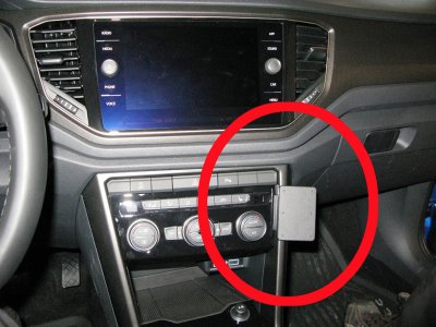 Mobile phone holder Volkswagen T Roc from 2018-2022