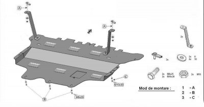 Assembly instructions for Skoda Karoq (7564-1300)