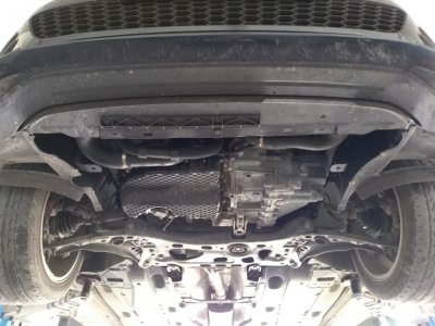 Mounting points for skid plate Volkswagen Golf from 2014-2019