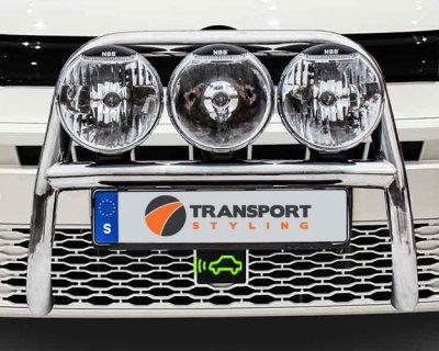 Stainless steel bull bar for Volkswagen Caddy from 2021-