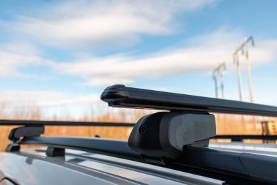 Black Aluminum Roof Rack - Second-hand sorting