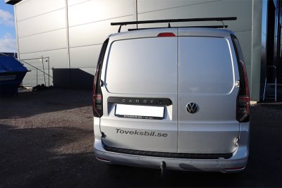 Scratch resistant plastic Rear guard for Volkswagen Caddy from 2021-