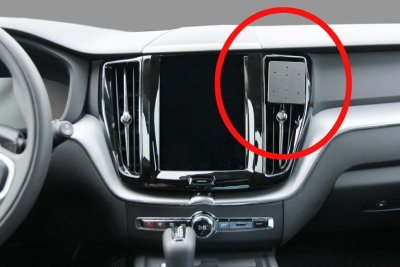 Mobile phone holder Volvo S60 from 2018-