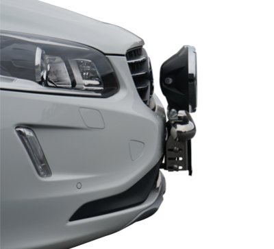 Extra light bracket in stainless steel for Volvo XC60 2008-