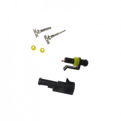 Extension cable 100cm with loose AMP connectors