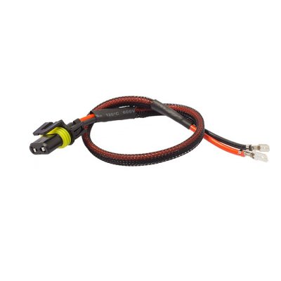 Power cable to ballast feed