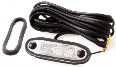 Boreman LED side marker light for recessed installation | 10-30V