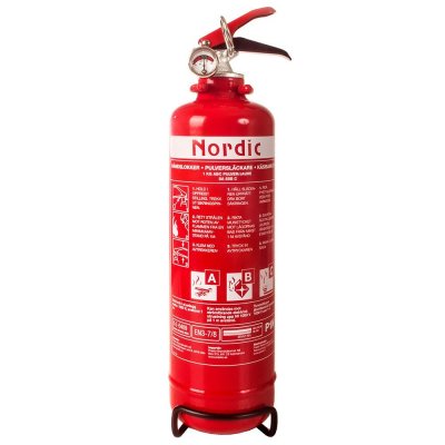 Fire extinguisher - Nordic 1 kg (EN-3 8A 55 B C)