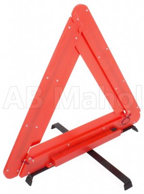 Warning triangle with 60 diodes