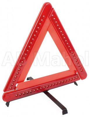 Warning triangle in LED