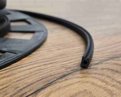 Rubber strip roof racks