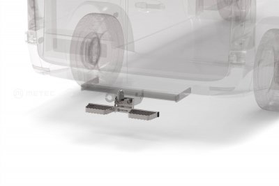 Footboard towbar - 600 mm