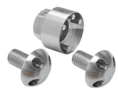 Locking screw anti-theft
