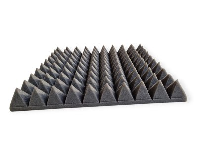 Pyramid sound absorber 49x49 cm – Acoustic foam panel