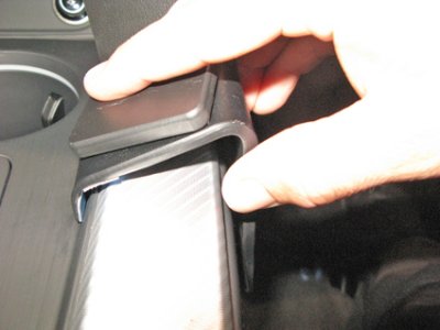 Mobile phone holder for Audi A5 from 2016-