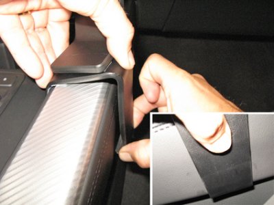 Mobile phone holder for Audi A4 from 2016-