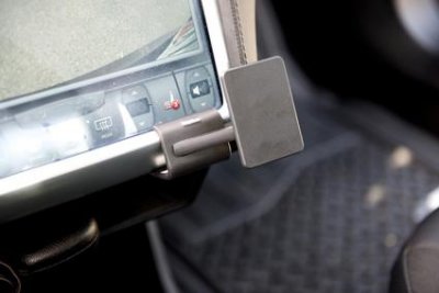 Cell phone holder Tesla Model S from 2012-