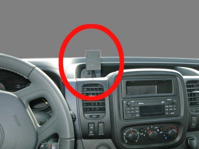 Mobile phone holder for Renault Trafic from 2015-